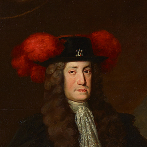 Kaiser Karl VI / Österreichische Gemäldegalerie Belvedere, Austria Ausschnitt des Gemäldes des Kaisers Karl VI (1685-1740) von Johann Gottfried Auerbach. Um 1730.