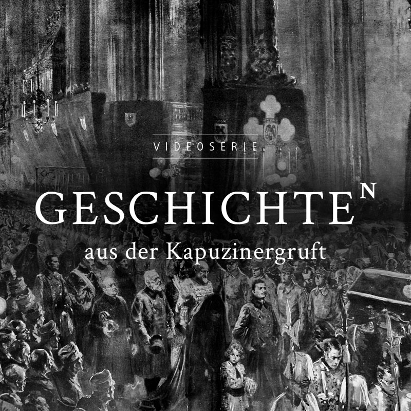 Videoserie: Geschichten aus der Kapuzinergruft / Felix Schwormstädt; Kapuzinergruft Wien Trauerumzug von Kaiser Franz Joseph von Felix Schwormstädt in der Illustrierten Zeitung von 1916.
